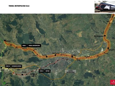 Lipsa de capacitate a CFR îngroapă trenul metropolitan Cluj-Napoca