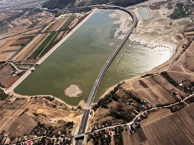 Din avion acum, pe 1 decembrie la volan pe A3 Chiribiș-Suplacu de Barcău