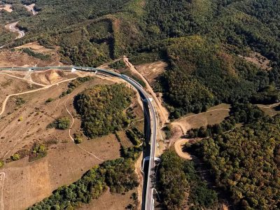 A3 Nușfalău-Poarta Sălajului, perla coroanei în premieră din avion!