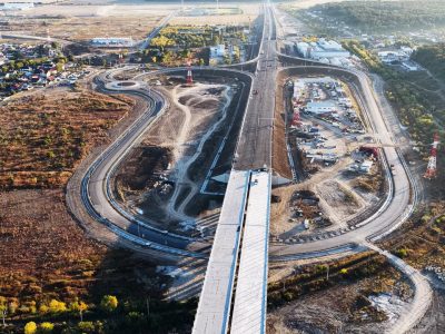 Adio inaugurare parțială pe A0 Nord între DN1A și DN1, ne vedem în decembrie